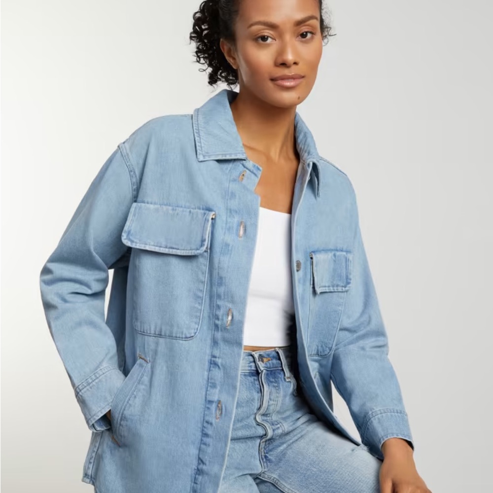 Everlane Denim Shirt Jacket